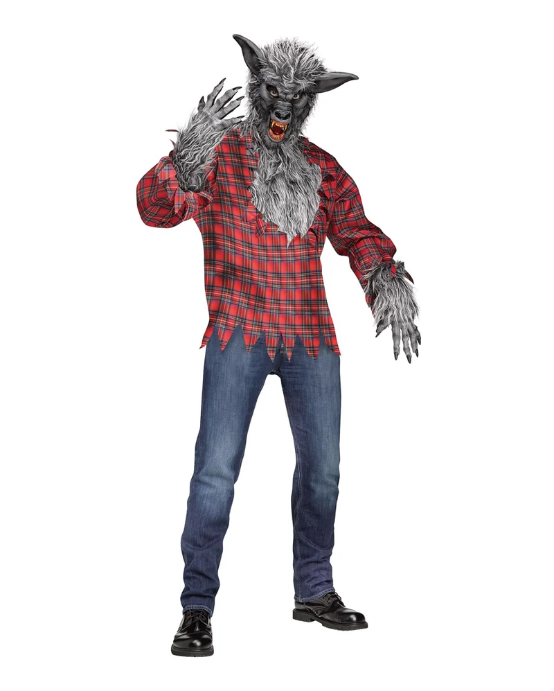 Werwolf Kostüm Grau