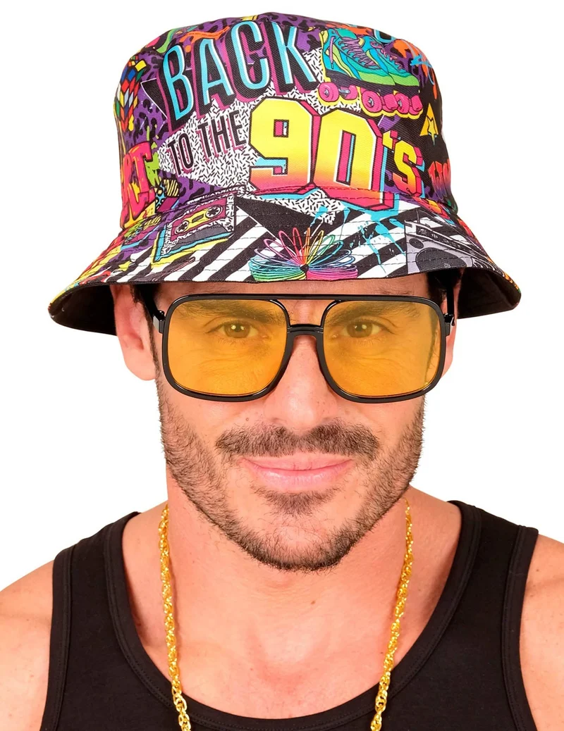 90er Hut Back to the 90s für Erwachsene