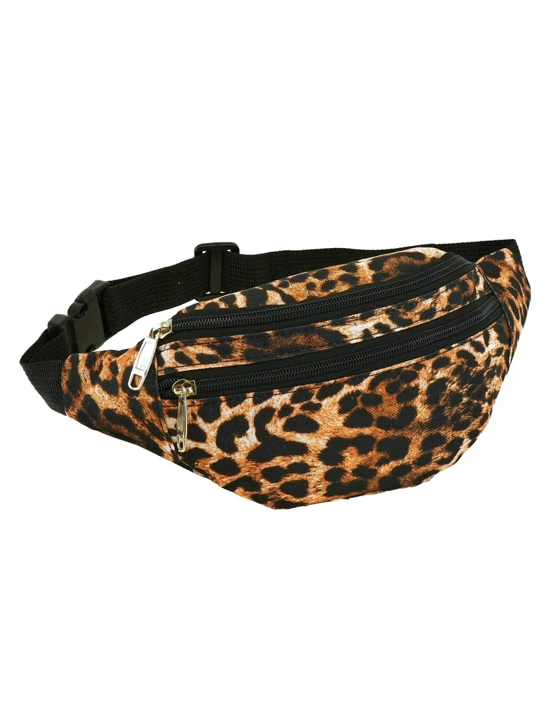 Gürteltasche mit Leopardenmuster