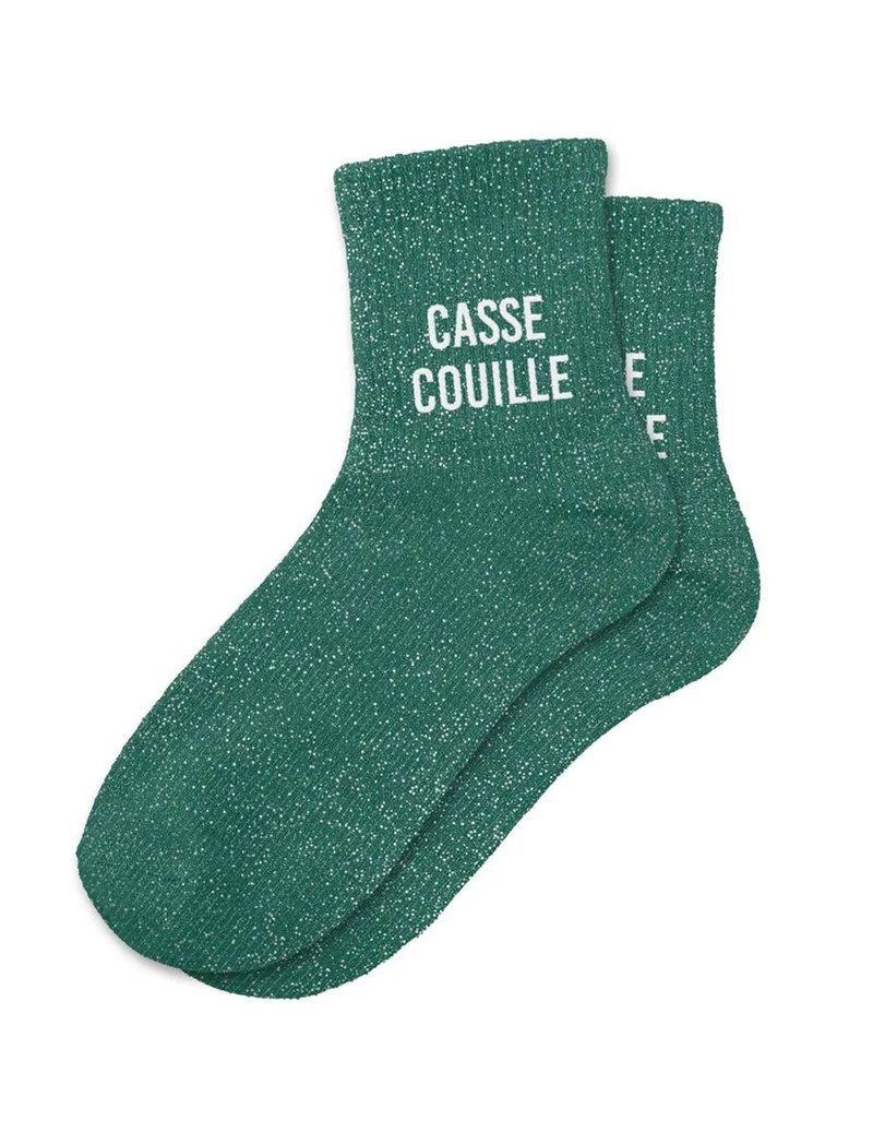 Glitzernde Socken Nervensäge für Damen