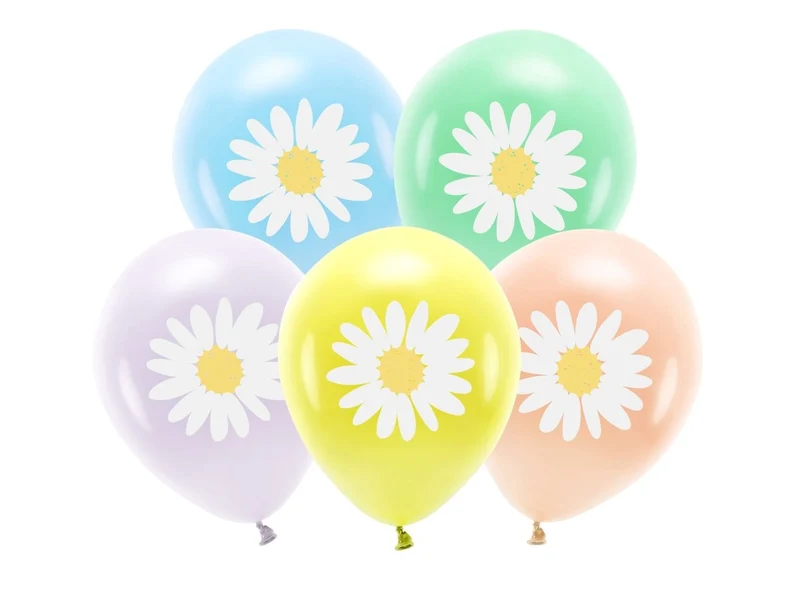 Bunte Ballons Pastell 30cm 5Stück