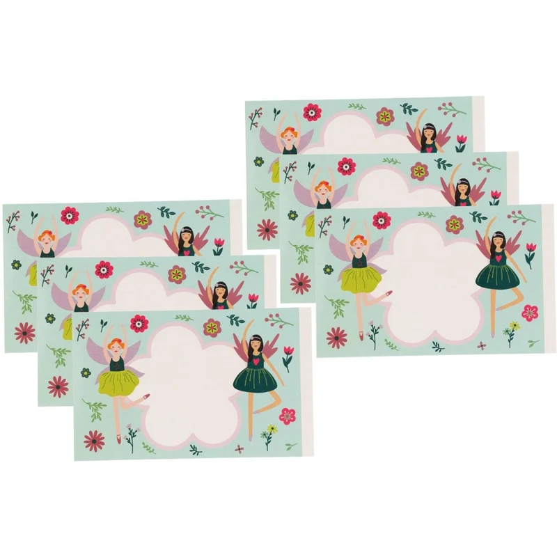 Ballerina Aufkleber Bubble Blower 6pcs