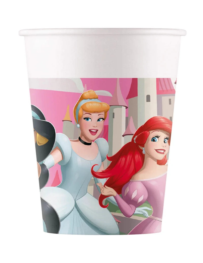 8 Disney Princess™ 200-ml-Becher