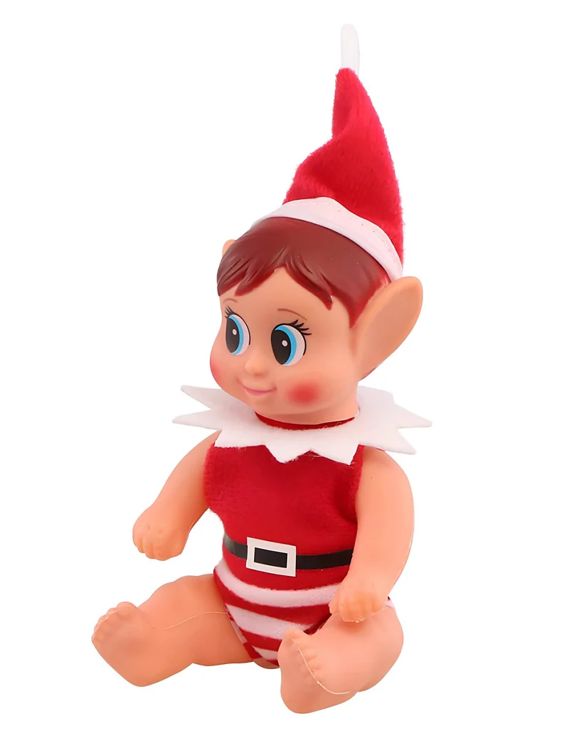 Weihnachtswichtel Baby Mädchen 16 cm