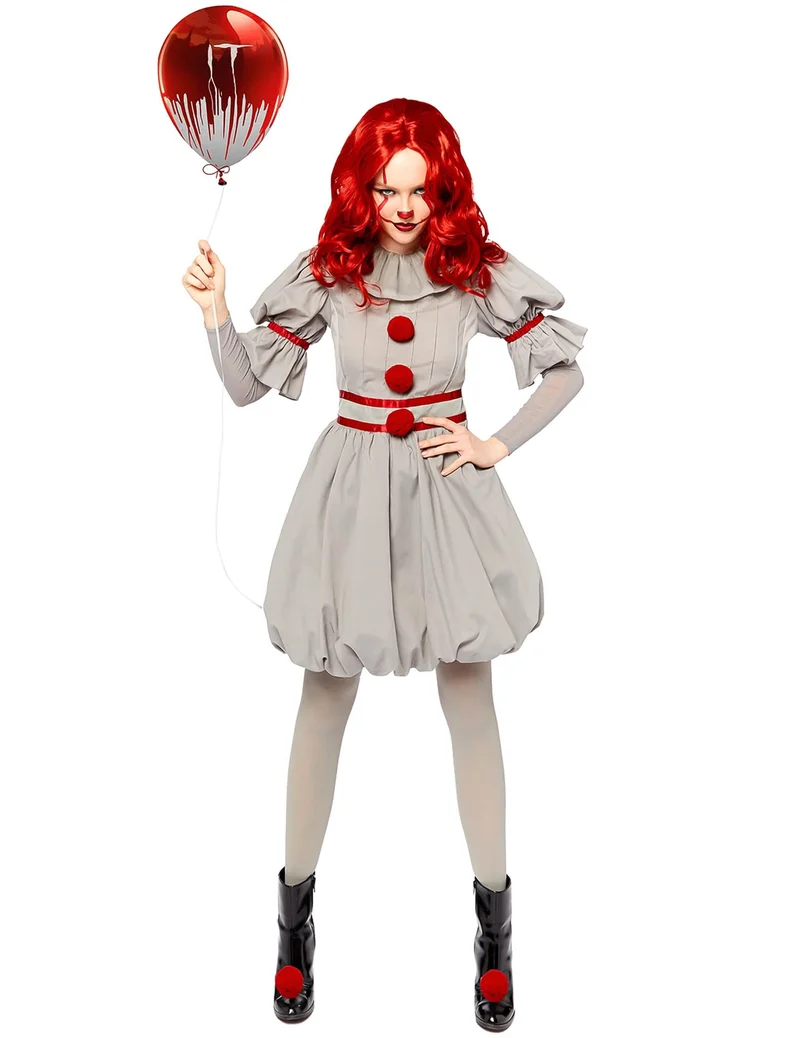 Pennywise IT™ Kostüm für Damen
