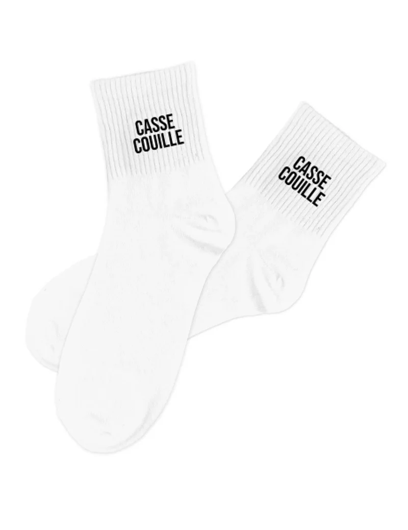 Weiße Socken Nervensäge für Herren