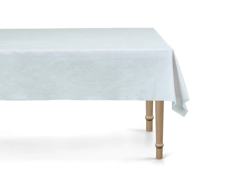 Hellblaue Tischdecke Pastell 1,8m