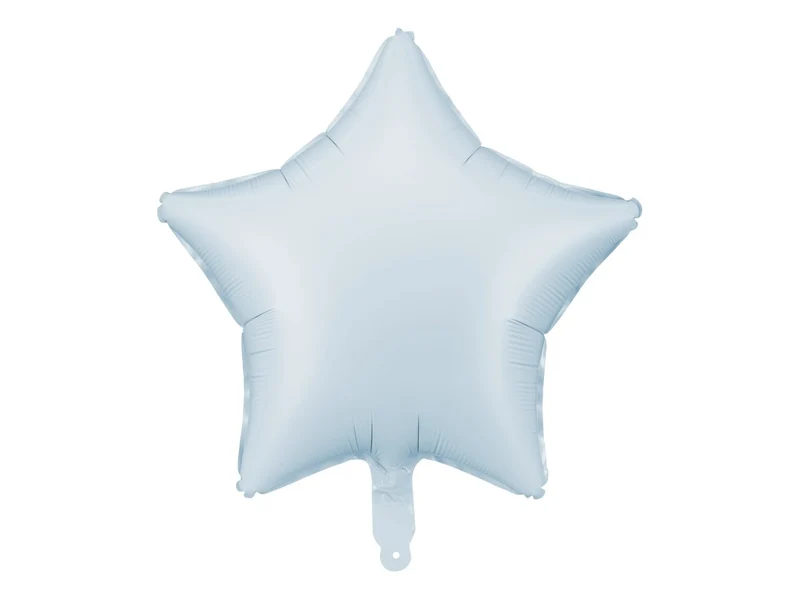 Star Helium Ballon Blau Leer 48cm