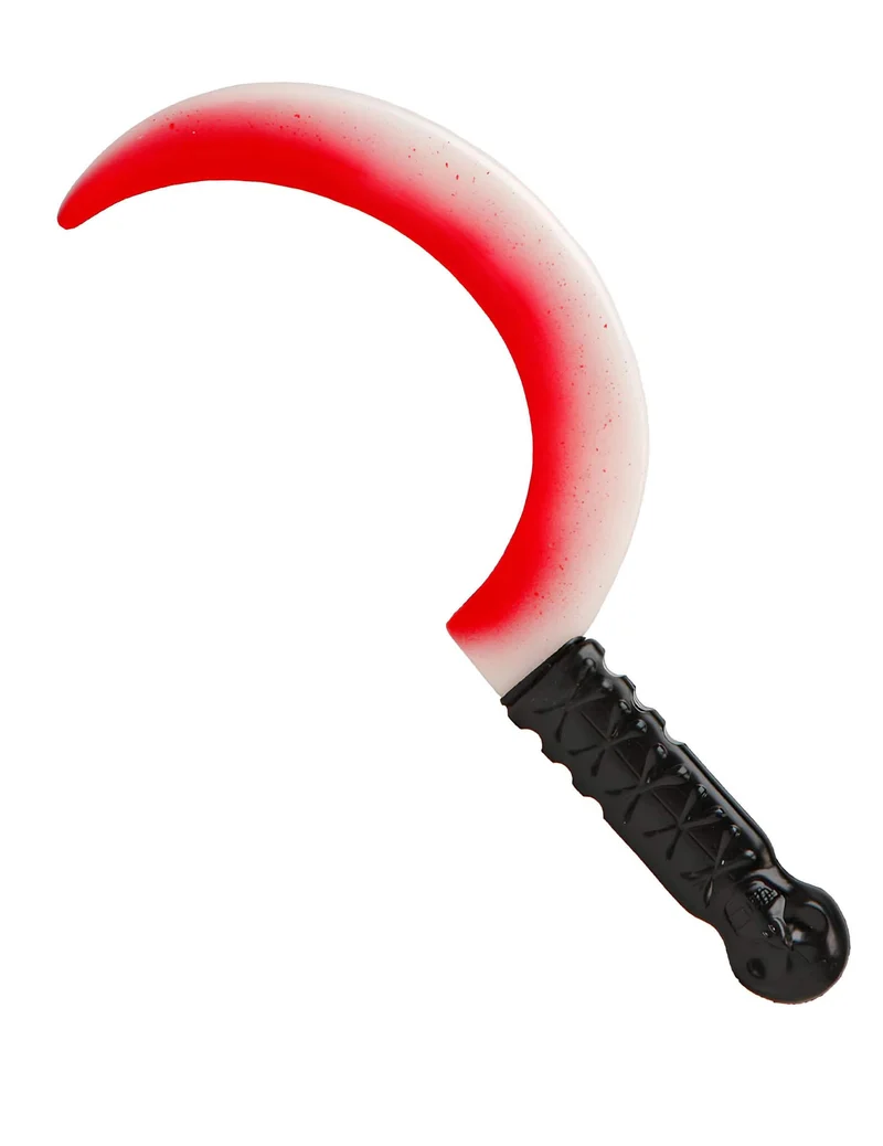Blutige phosphorenszierende Sichel 36 cm