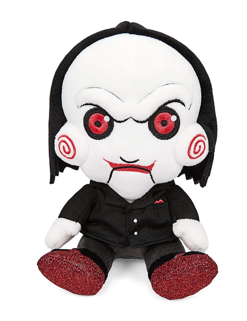 Saw™ Plüschtier Deko 20 cm in weiß, schwarz und rot