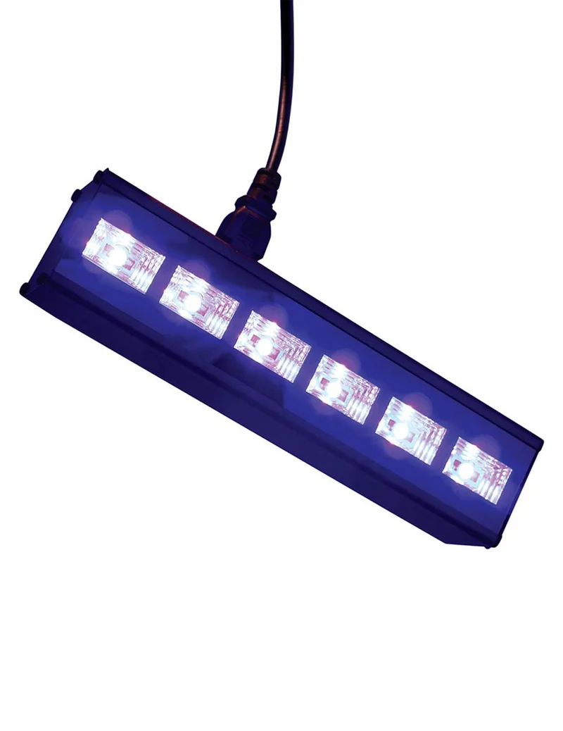 LED Schwarzlichtleuchte 6x3W