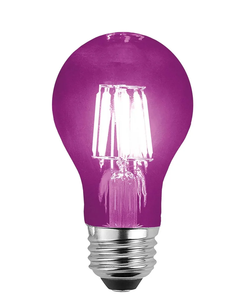 Lila LED-Glühbirne 5 W E27