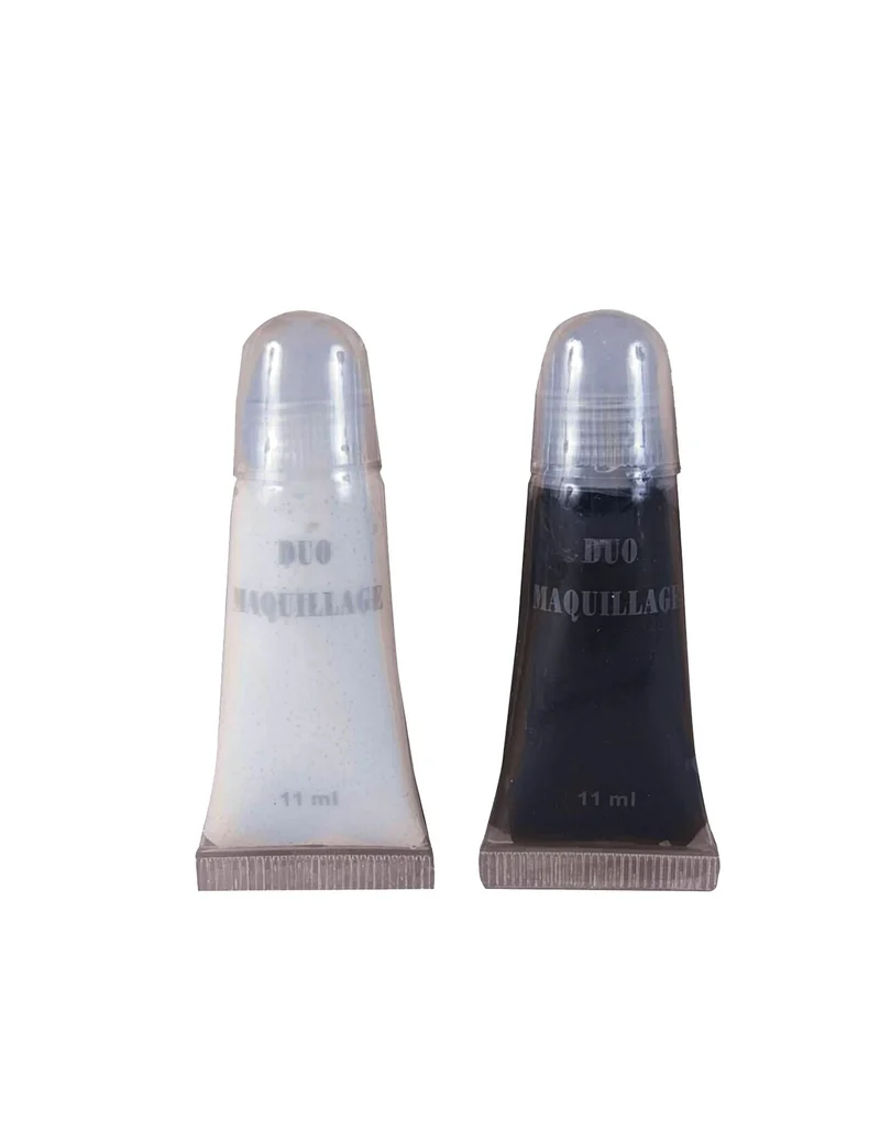 Make-up Schwarz und Weiss