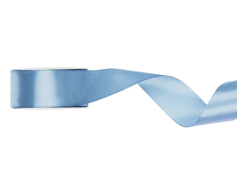 Hellblaues Band 25Mm Satin 25m