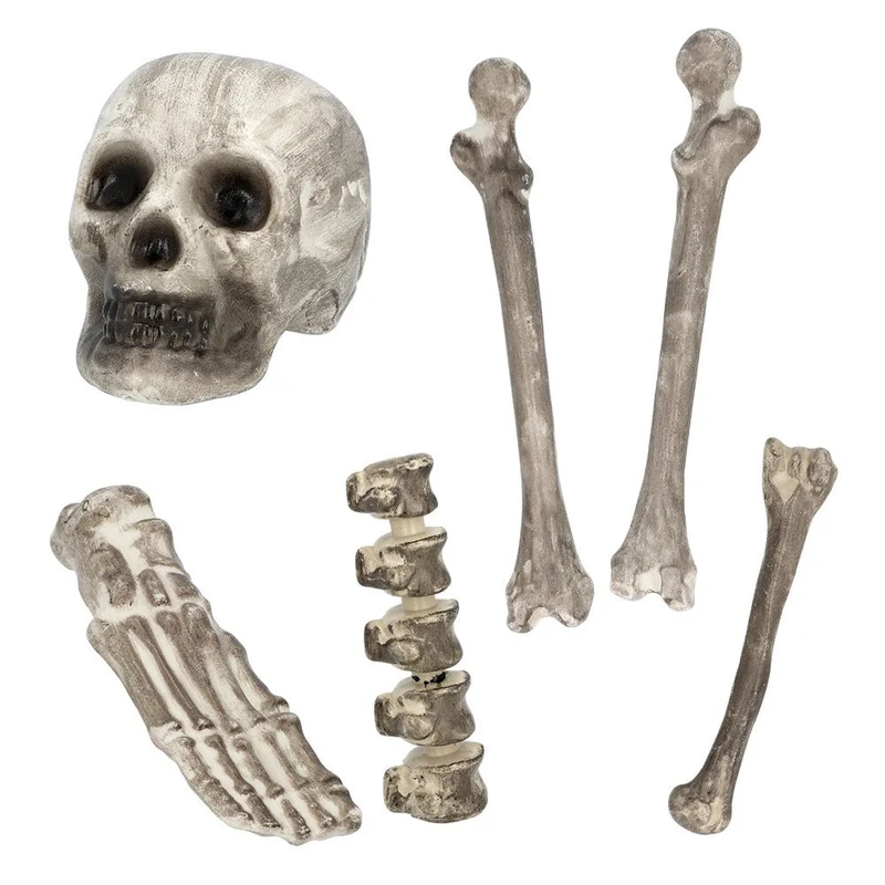 Halloween Skelett 6Stk