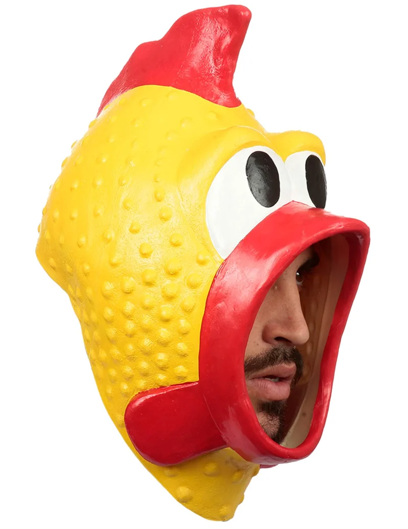 Hühnermaske für Erwachsene