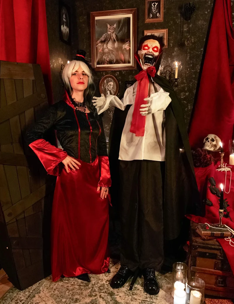 Vampir Maudit Animiert 175 cm