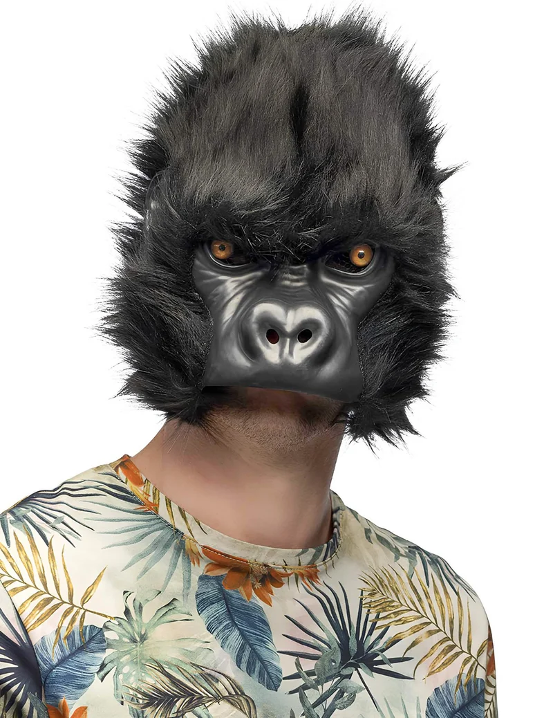 Gorillamaske für Erwachsene und Kinder