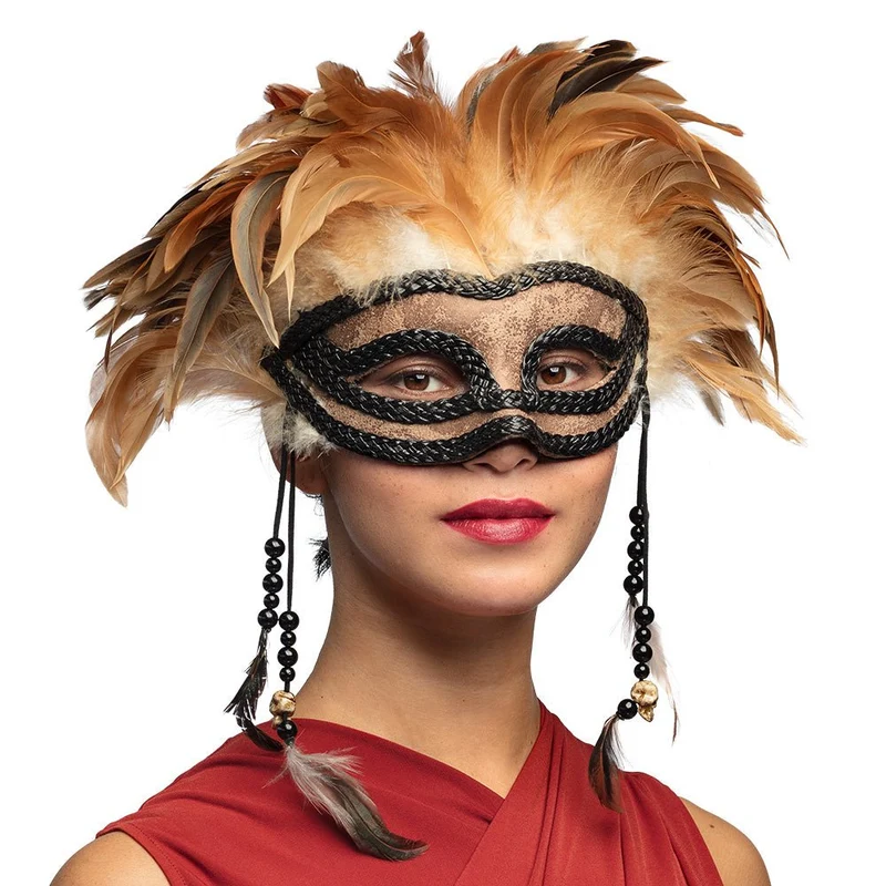 Halloween Augenmaske Voodoo Cimitiere