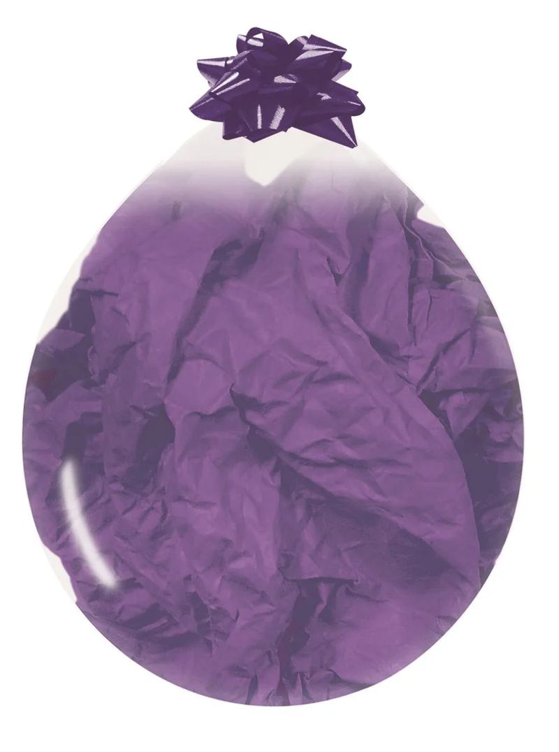 Lila Stuffer Ballon 45cm 25Stk