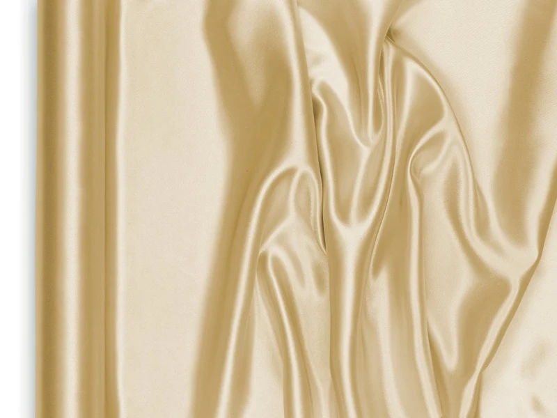 Gold Tischläufer Satin 9m