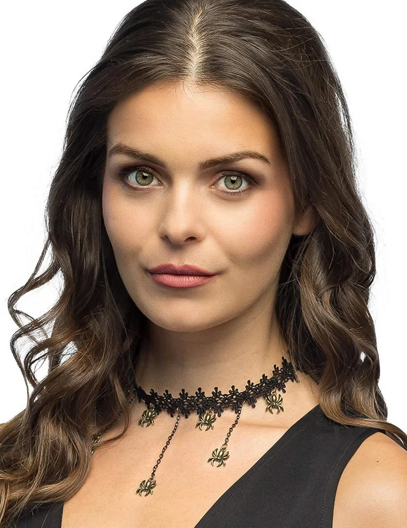 Halsband mit Spinnen erwachsene