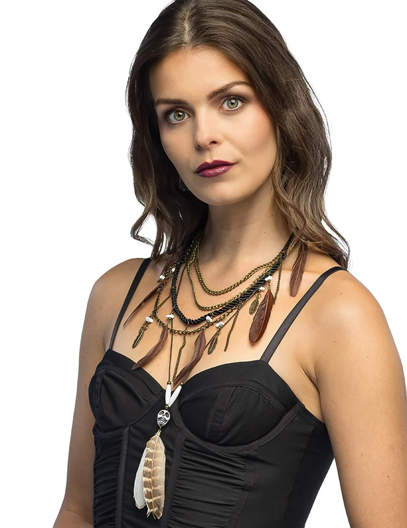 Voodoo Halsband Accessoire Erwachsene
