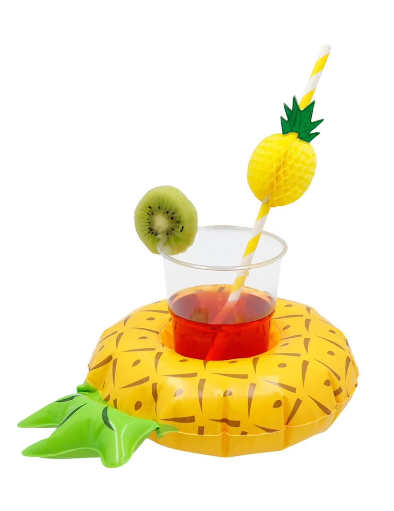 Aufblasbarer Getränkehalter Ananas