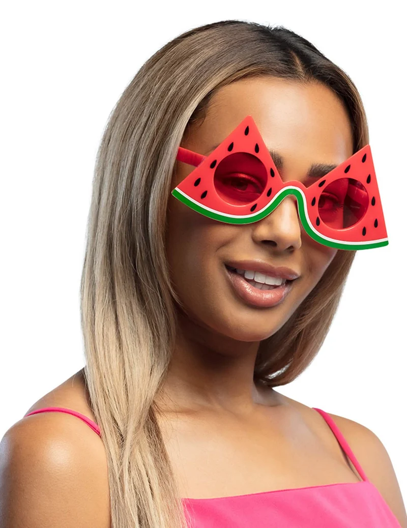Wassermelonen-Brille für Erwachsene