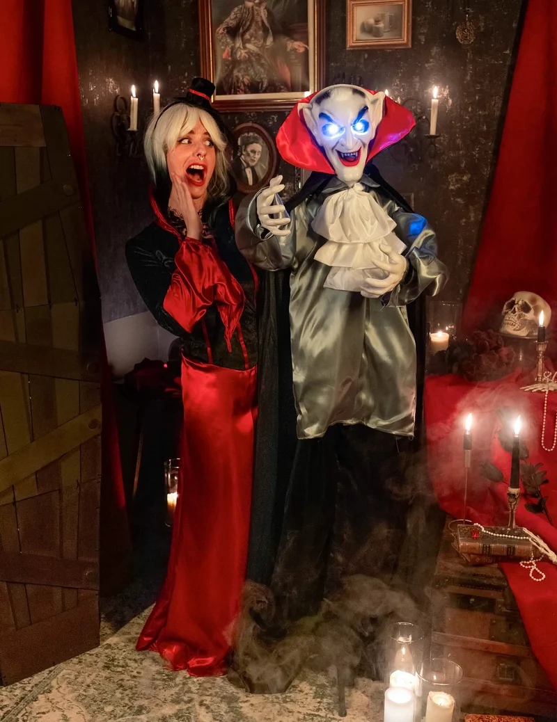 Animierter Vampir - 165 cm hoch