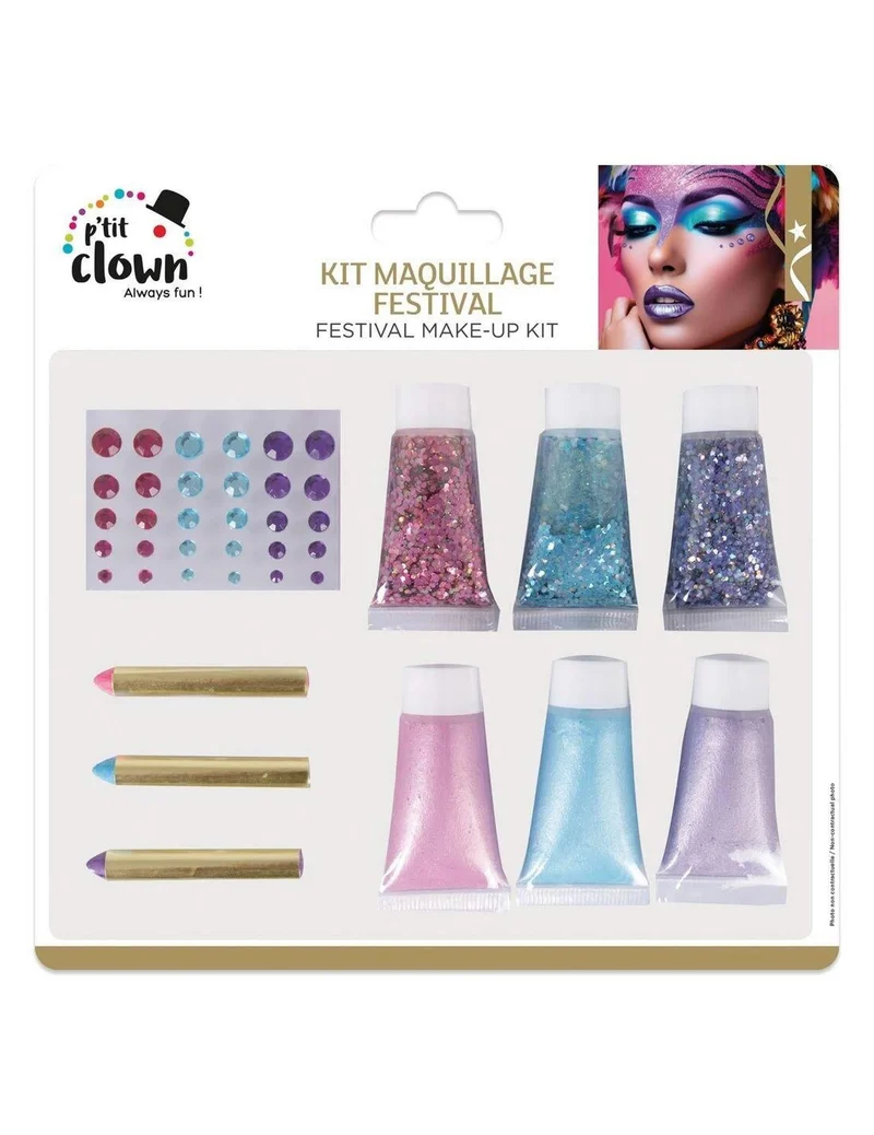 Festival Glitzer Make-up Set