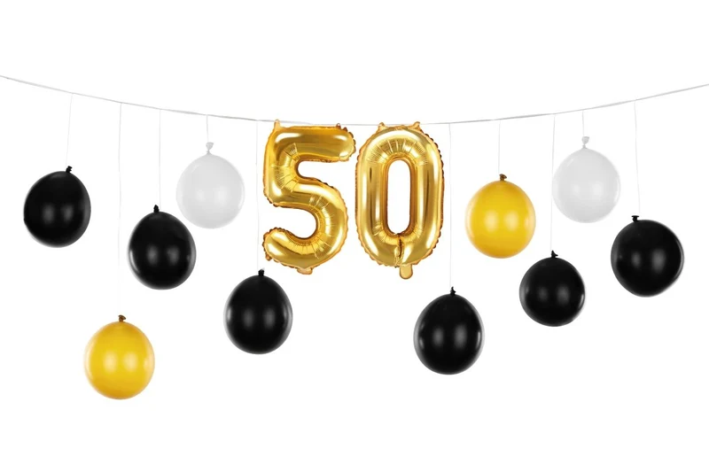 50 Jahre Ballongirlande 2,6m
