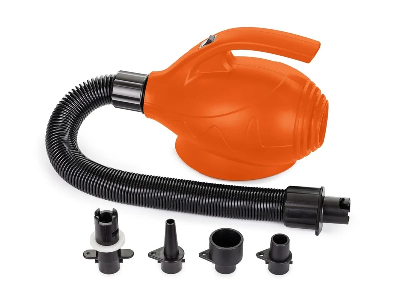 Orange Ballonpumpe elektrisch