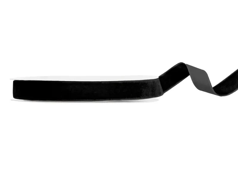 Schwarzes Band 15Mm Samt 25m