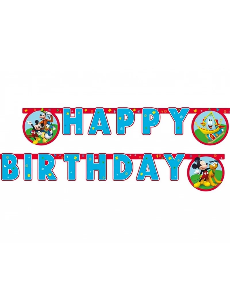 Girlande Happy Birthday Mickey™ 2m
