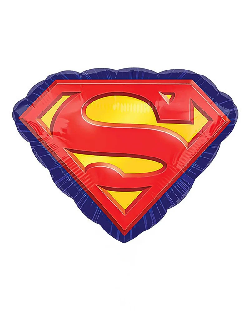 Superman™ kleiner Folienballon 25 x 20 cm