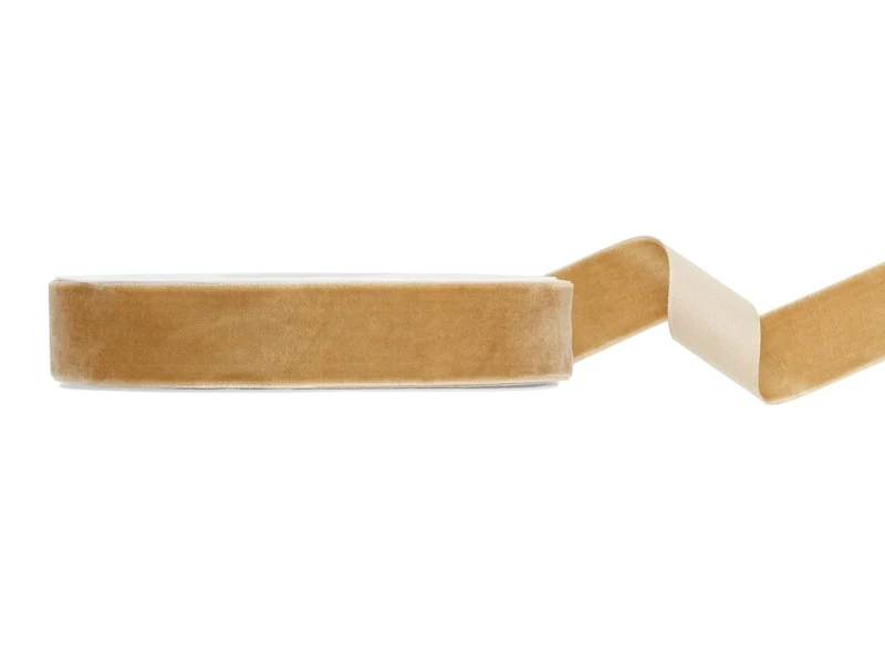 Goldband Velours 10m