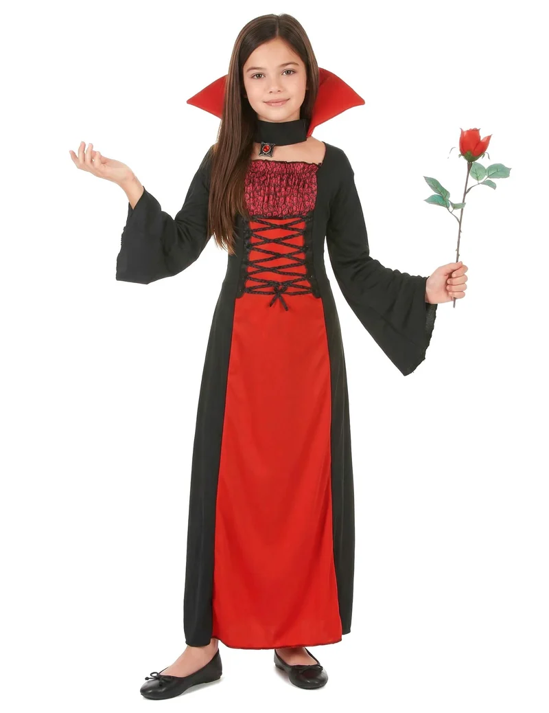 Halloween Vampir-Kostüm für Mädchen