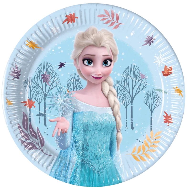 Gefrorene Teller Elsa 20cm 8Stk