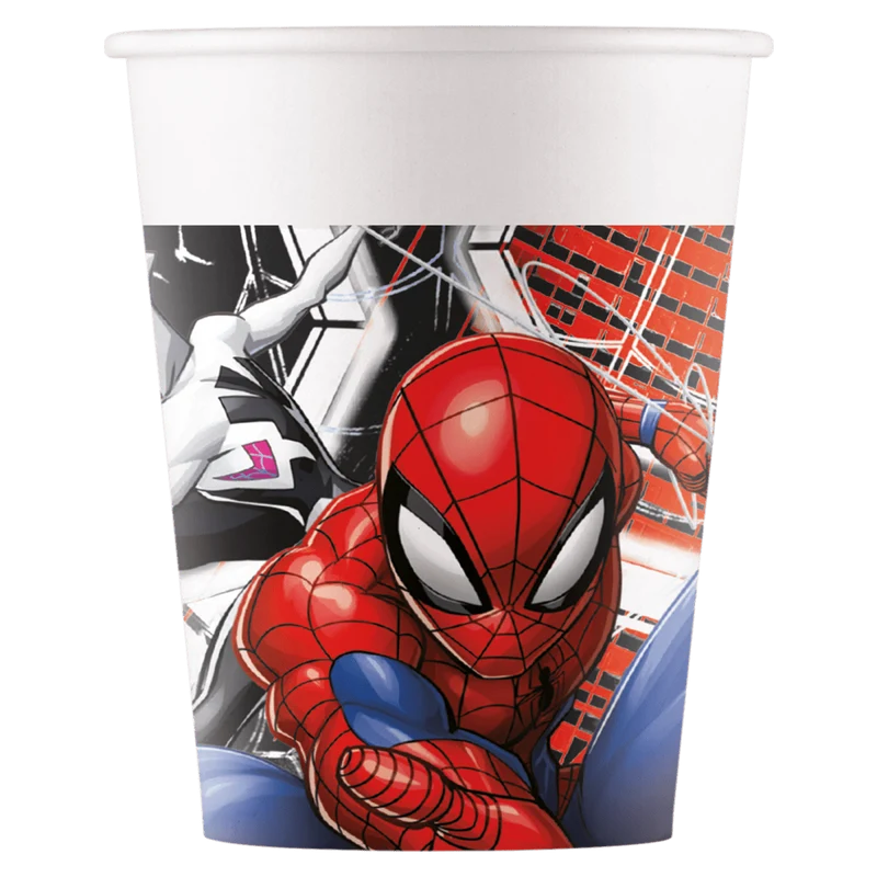 Spiderman Becher 200ml 8 Stk