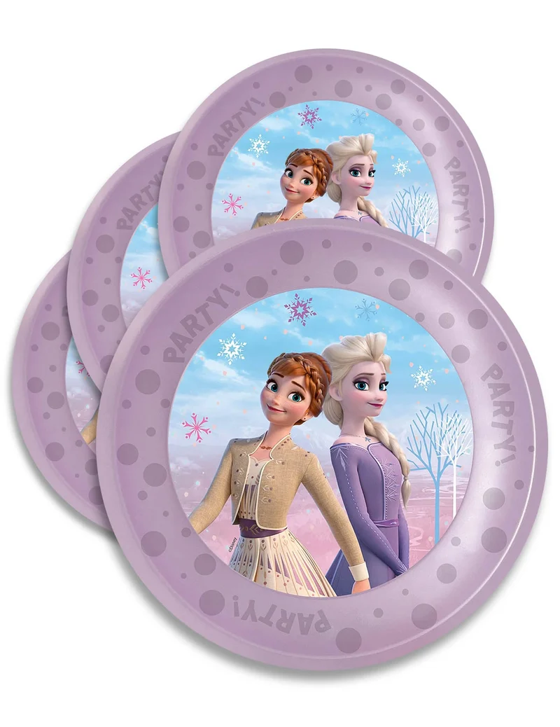 4 Frozen™ 21 cm Mehrweg-Teller