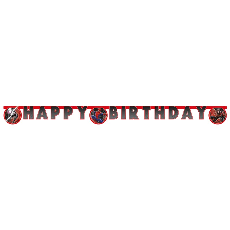 Spiderman Briefschlinge Happy Birthday