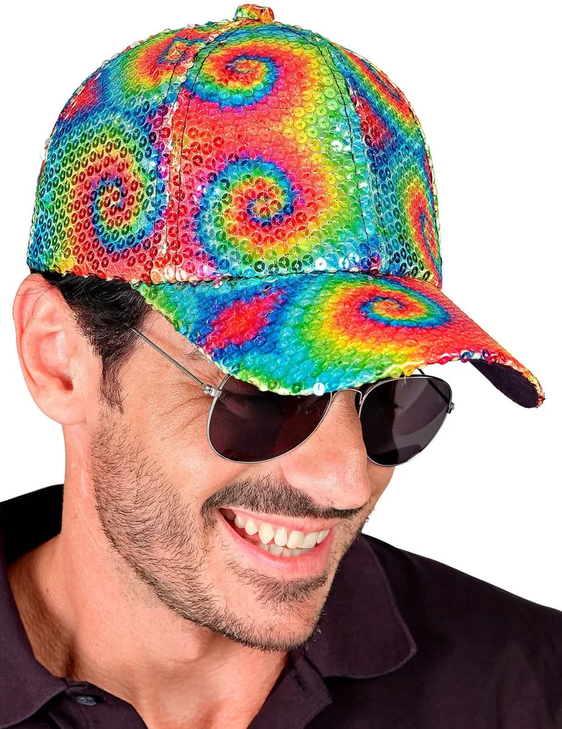 Batik-Paillettenkappe für Erwachsene