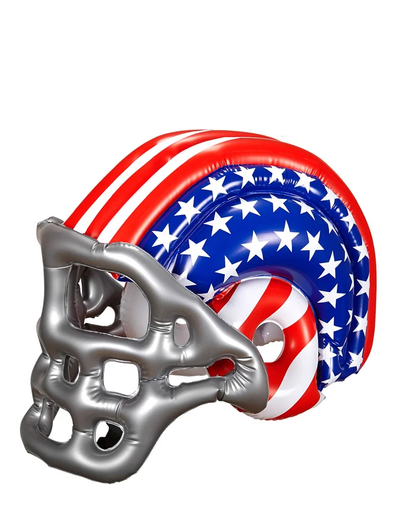 Aufblasbarer Footballhelm USA für Erwachsene