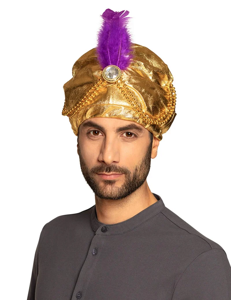 Sultan-Hut für Erwachsene gold
