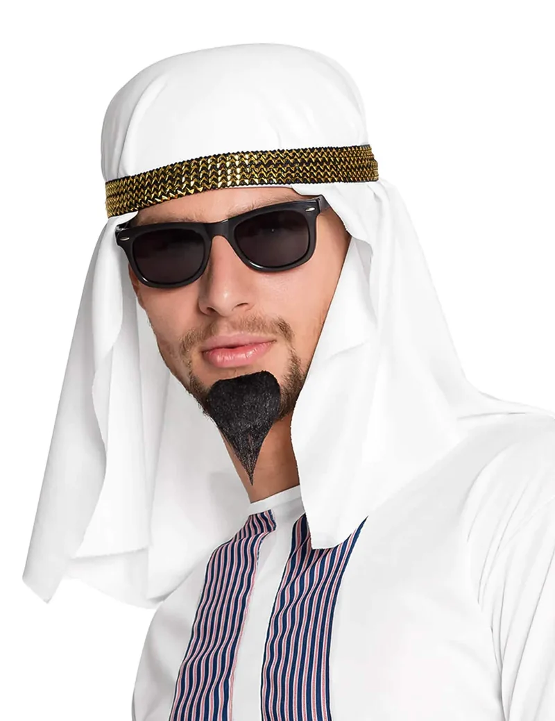 Arabische Emir-Kopfbedeckung für Herren