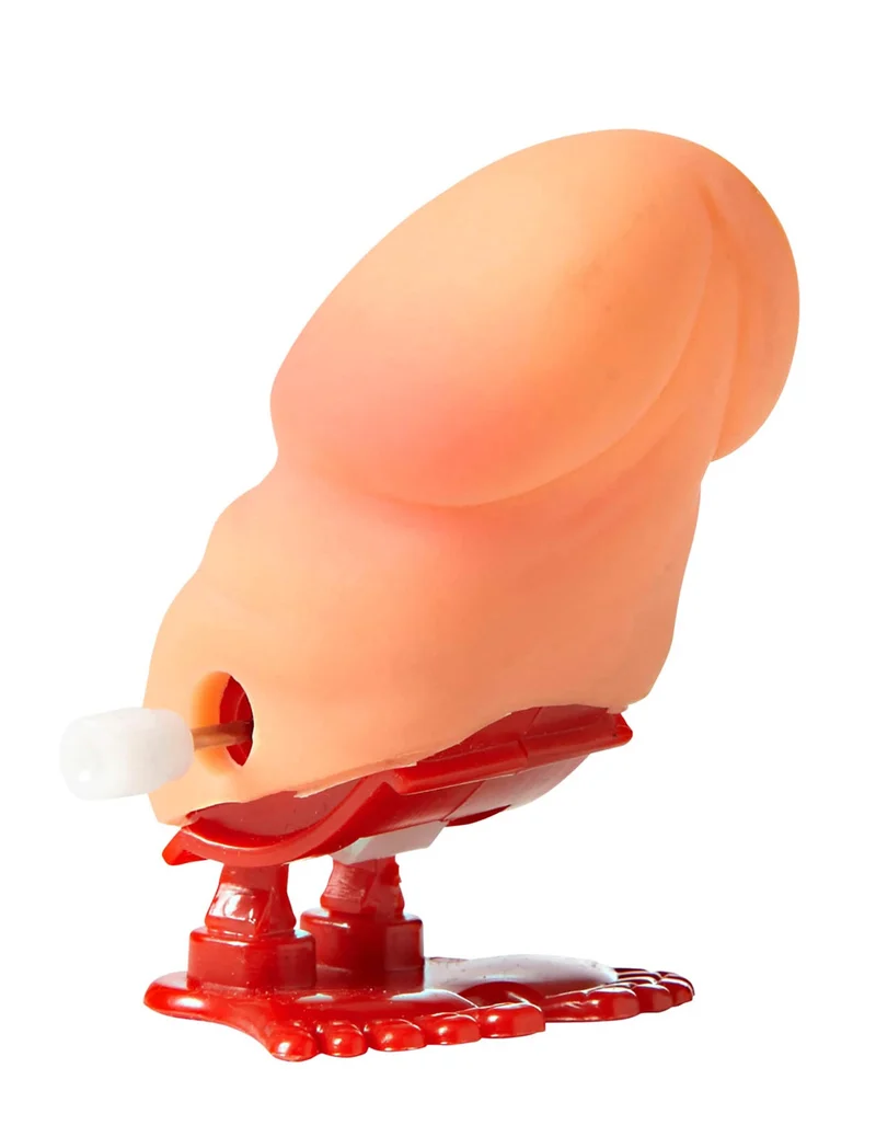 Roter hüpfender Schniedel