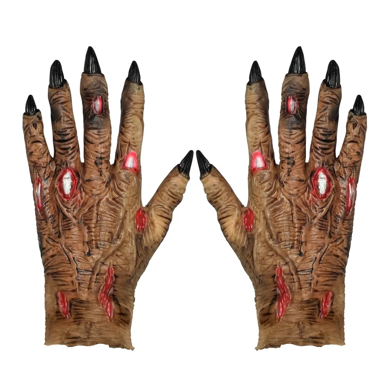Halloween Handschuhe Zombie