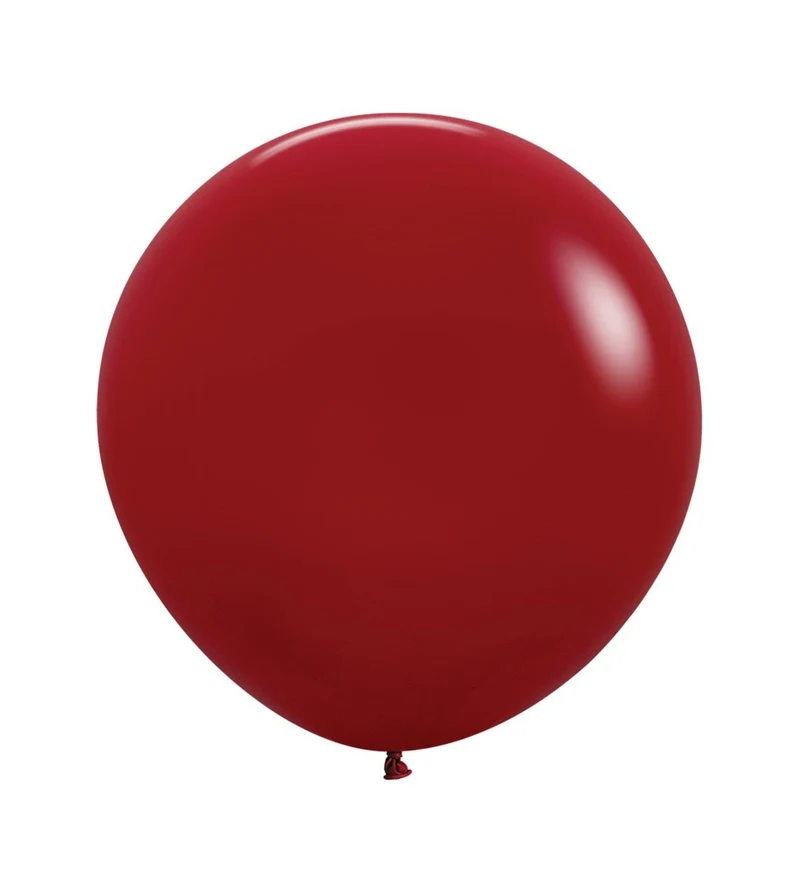 Rote Luftballons Bordeaux 61cm 3Stück