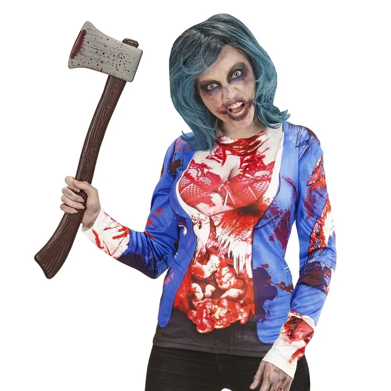 Halloween Shirt Damen Zombie